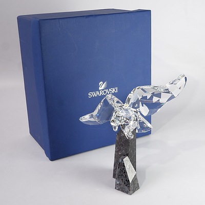 Swarovski Crystal Eagle in Original Box