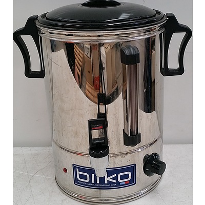 Birko 10 Litre Stainless Steel Hot Water Urn