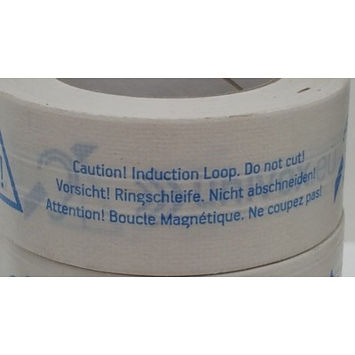 Univox Induction Loop Caution Tape - Lot of 46 Rolls