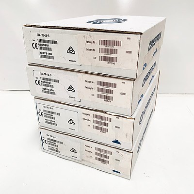 Crestron Room Booking Panels TSW-LB - Lot of 4 - Brand New