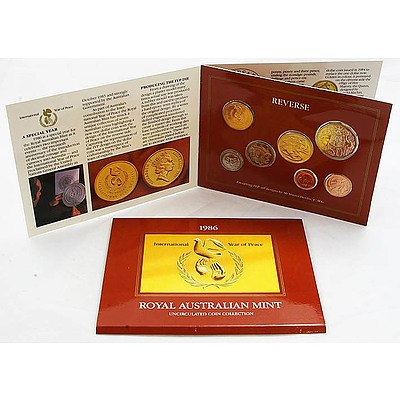 Australia: Uncirculated Mint Set 1986