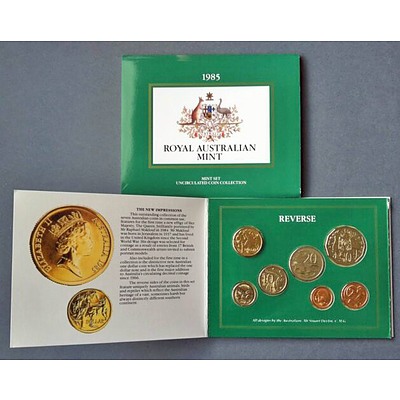 Australia: Uncirculated Mint Set 1985