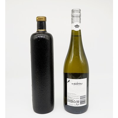 One Bottle of Black Tower White Wine 750ml and One Bottle of DeBortoli Willowglen Brut Cuvee 750ml