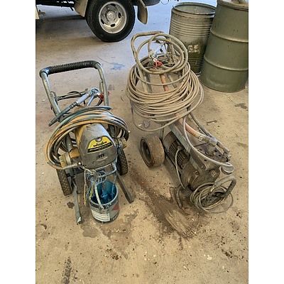 Wagner Commercial Painter Sprayers - Lot of Two