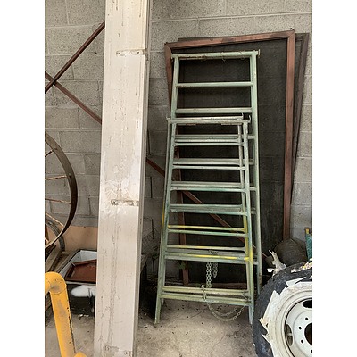 Metal Trestles, Truck Sides and Screen Door Panels