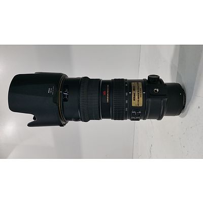 Nikon AF-VR 70mm-200mm Camera Lens