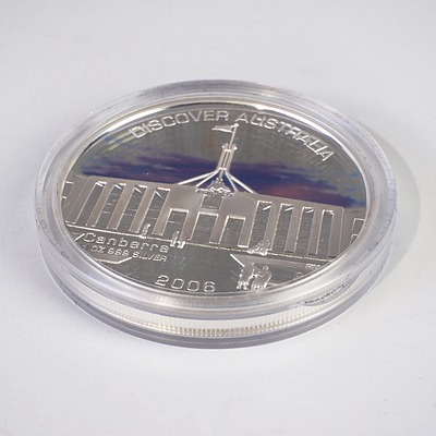Perth Mint 2006 Discover Australia 1oz Silver Coin