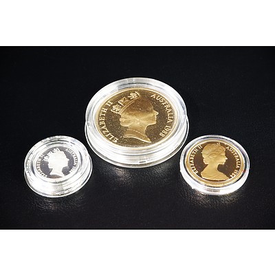 1988 $5 Proof Coin, 1984 $1 Proof Coin and 1988 $2 Silver Proof Coin