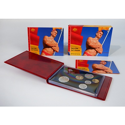 2007 Year of the Life Saver Six Coin Proof Set and Six Coin Uncirculated Set