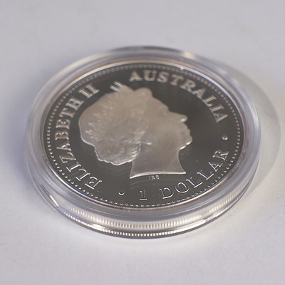 2006 Perth Mint Australia on the Map 1oz Silver Coin