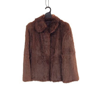 Vintage Ladies Fur Coat Size 12