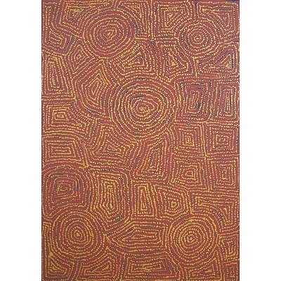 Aboriginal Artist Unknown, Acrylic on Canvas