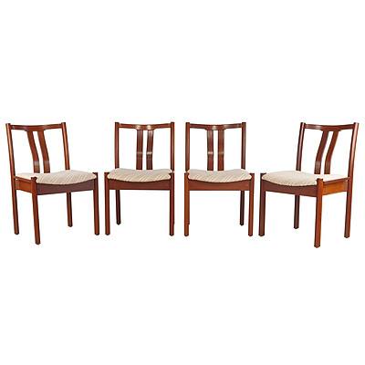 Four Catt Furniture Jarrah Chairs