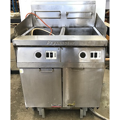 Frymaster Dual Pan Natural Gas Deep Fryer