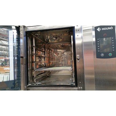 Houno BPE 5 Electric Combi Oven With Condensate Exhaust Canopy