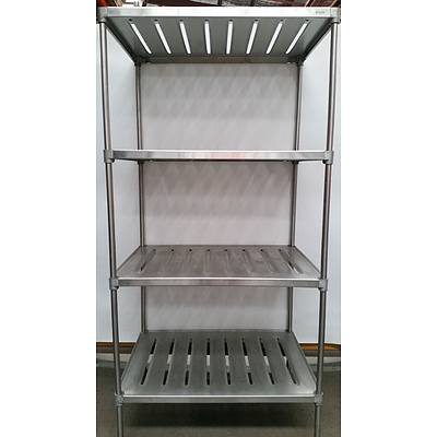 1200mm Stainless Steel Coolroom Shelving Unit