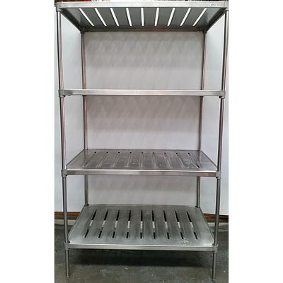 1050mm Stainless Steel Coolroom Shelving Unit