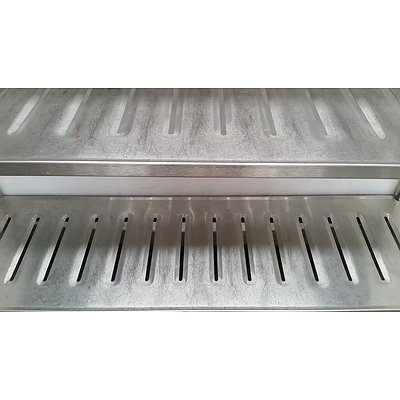 1500mm Stainless Steel Coolroom Shelving Unit