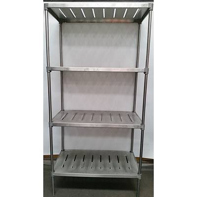 900mm Stainless Steel Coolroom Shelving Unit