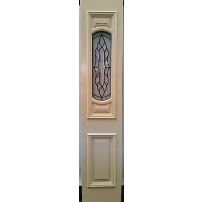Residential Entry Leadlight Side Panel