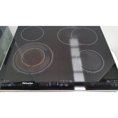 Miele Ceramic Hob Cooktop, Steam Oven and Plate Warmer