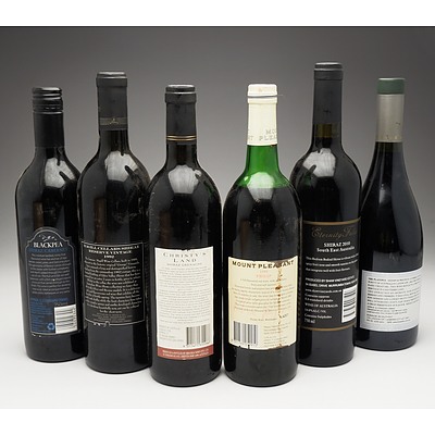 Case of 6x Various Shiraz 750ml Bottles Including McWilliams, Magill Cellars, Blackpea and More
