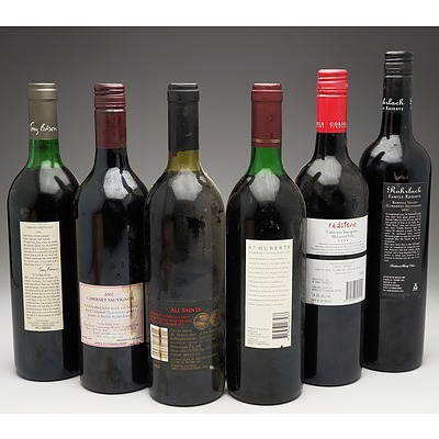 Case of 6x Cabernet Sauvignon 750ml Bottles Including All Saints, Tony Bilson, Coriole and More
