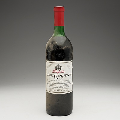 Penfolds Bin 407 Cabernet Sauvignon Vintage 1991 750ml