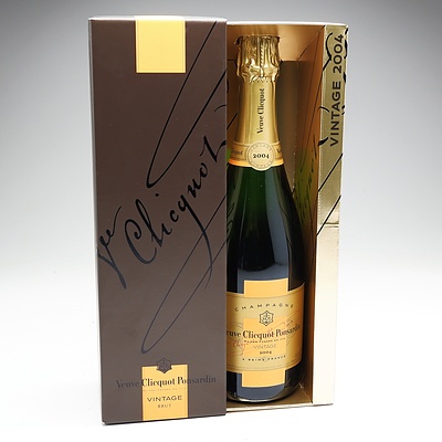 Veuve Clicquot 2004 Vintage Brut Champagne 750ml