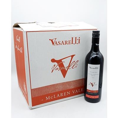 Case of 11x Vasarelli McLaren Vale 2003 Cabernet Sauvignon Merlot 750ml