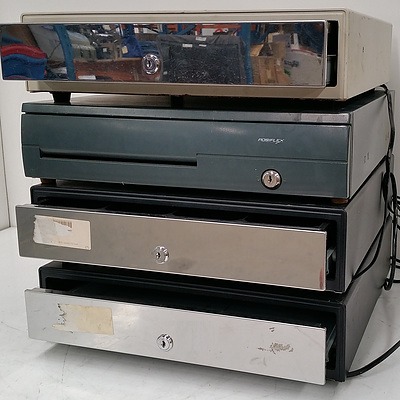 Electronic Cash Drawers - Lot of Four