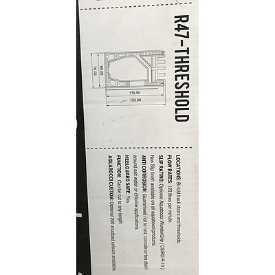 R47 Threshold Drainage System -12 Metres