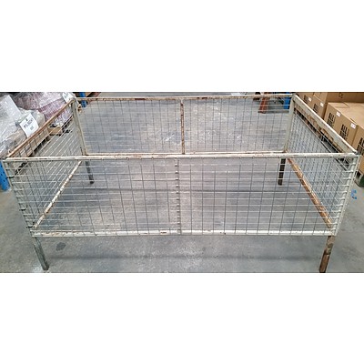 7' x 4' Trailer Cage