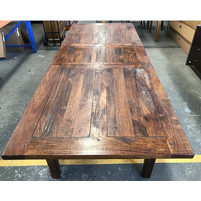 Hardwood Extension Dining Table
