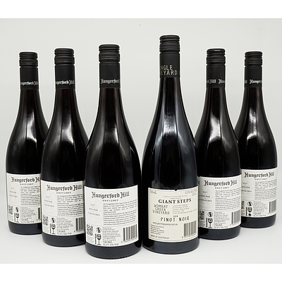 Case of 5x Hungerford Hill 2017 Pinot Noir 750ml and One Bottle of Giant Steps Wombat Creek Vineyard 2018 Pinot Noir 750ml