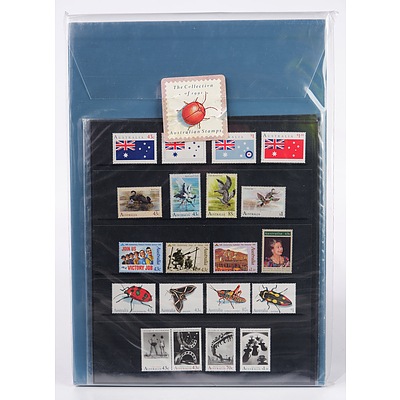 14 Australian Stamp Collection Year Books 1981-1991