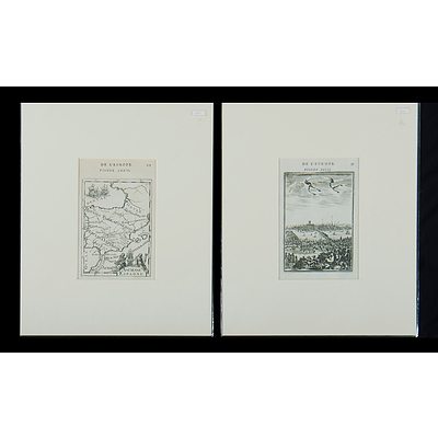 Maps, Four Various Antiquarian French Maps (4)
