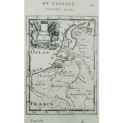 Maps, Four Various Antiquarian French Maps (4)