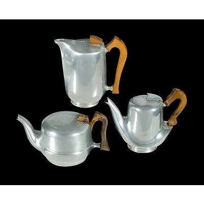 Picquot Ware Tea and Coffee Service
