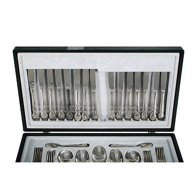 Canteen Wiltshire Silver Plate Cutlery Service