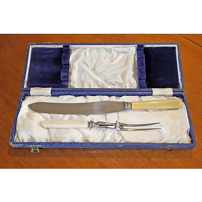 Boxed Sheffield Carving Set