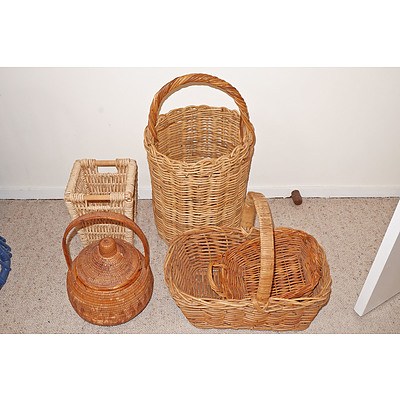 Collection of Wicker Baskets