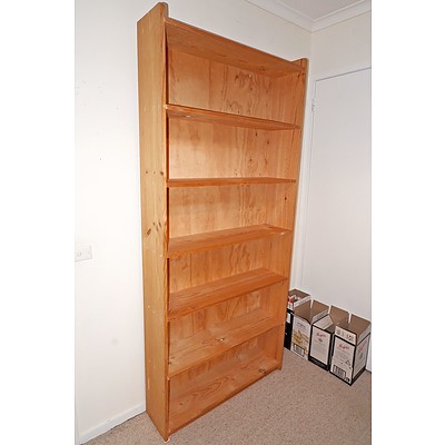 Solid Pine Bookcase