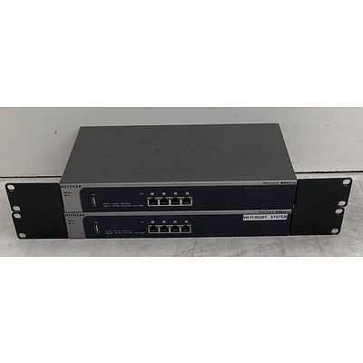 Netgear (WMS5316) ProSafe 16 AP Wireless Management System - Lot of Two