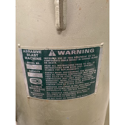 Celmco Contractor 2020 Blasting Machine