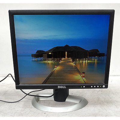 Dell UltraSharp (2001FP) and Samsung SyncMaster (2243BW) 20" and 22" LCD Monitors - Lot of Four