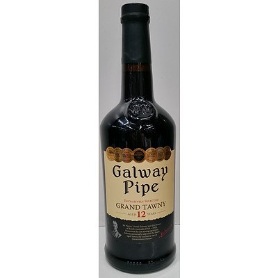 Galway Pipe Grand Tawny Port - Aged 12 Years - 750ml Bottle