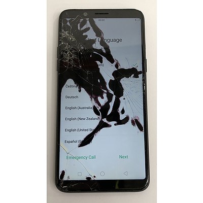OPPO (CPH1725) LTE Black Touchscreen Mobile Phone