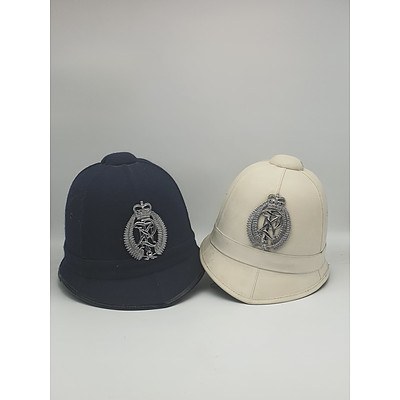 Mouncastle Pty Ltd. & Hills Hats Ltd. Vintage Police Helmets
