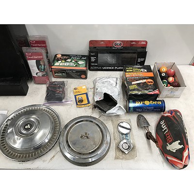 Assorted Homewares And Vehicle Accessories